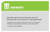 Gestion Conocimiento - Instituto Argentino del Petroleo y del Gas