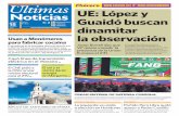 Ultimas ue: lópez y noticias Guaidó buscan
