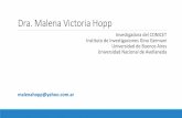 Dra. Malena Victoria Hopp - datamining.dc.uba.ar