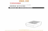 Impresora de Código de Barras TOSHIBA SERIE B-EV4D