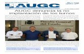 Nº 38 / Mayo II 2016 AUGC denuncia la no implantación de ...