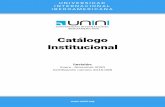 Catálogo Institucional - UNINI