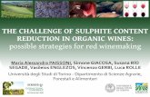 The challenge of sulphite content reduction in organic ...