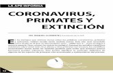 CORONAVIRUS, PRIMATES Y EXTINCIÓN