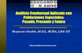 Análisis Conductual Aplicado con Poblaciones Especiales ...