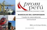 MIERCOLES DEL EXPORTADOR - export.promperu.gob.pe