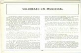 VALORIZACION MUNICIPAL