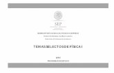 TEMAS SELECTOS DE FÍSICA I P (A MATERNO