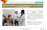 VISITA AL HOSPITAL DE ALTA ESPECIALIDAD: “DR. GUSTAVO A ...