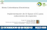 Biota Colombiana Electrónica Implementación de D-Space (CC ...