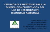 ESTUDIOS DE ESTRATEGIAS PARA LA DISMINUCION/SUSTITUCION ...