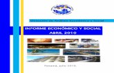 INFORME ECONÓMICO Y SOCIAL ABRIL 2010