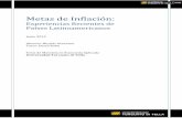 Metas de Inflación - Torcuato di Tella University