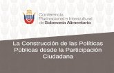 La Construcción de las Políticas Públicas desde la ...