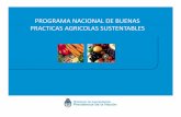 PROGRAMA NACIONAL DE BUENAS PRACTICAS AGRICOLAS …
