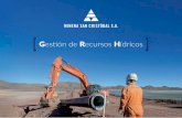 Gestión de Recursos Hídricos - minerasancristobal.com