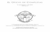 EL OFICIO DE COMPLETAS - Trinity Episcopal Church