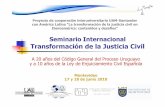 Seminario Internacional Transformación de la Justicia Civil