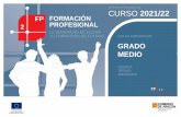 OFERTA FORMATIVA CURSO 2021/22 FP FORMACIÓN 2 …
