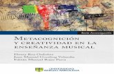 Metacognición y creatividad en la enseñanza musical