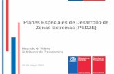 Planes Especiales de Desarrollo de Zonas Extremas (PEDZE)