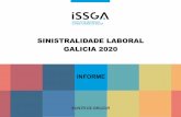 SINISTRALIDADE LABORAL GALICIA 2020
