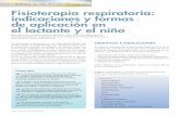 Fisioterapia respiratoria: indicaciones y formas de ...