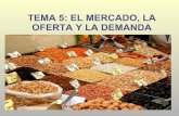 TEMA 5: EL MERCADO, LA OFERTA Y LA DEMANDA