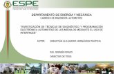 DEPARTAMENTO DE ENERGÍAY MECÁNICA - ESPE