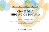 CLAVES DE LA INTEGRACIÓN SANITARIA - SEFAP