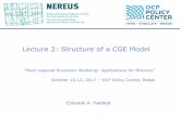 Lecture 2: Structure of a CGE Model - USP
