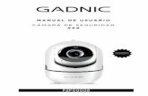 Manual CAMS09-OUT - Gadnic