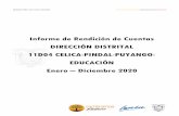 Informe de Rendición de Cuentas DIRECCIÓN DISTRITAL 11D04 ...