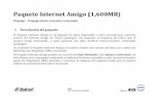 Paquete Internet Amigo (1,600MB) - IFT