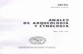 ANALES DE ARQUEOLOGIA Y ETNOLOGIA