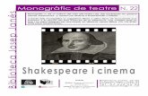 MONOGRAFIC TEATRE n.22 Shakespeare i cinema