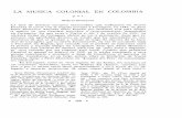 LA MUSICA COLONIAL EN COLOMBIA