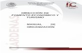 DIRECCIÓN DE FOMENTO ECONOMICO Y TURISMO MANUAL DE ...