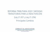 REFORMA TRIBUTARIA 2020 Y MEDIDAS TRANSITORIAS PARA …