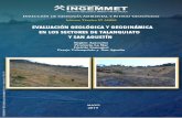 Evaluación geológica y geodinámica en los sectores de ...