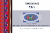 Currículo y Gestión Educativa Comunitaria II