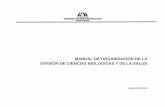 MANUAL DE ORGANIZACIÓN DE LA DIVISIÓN DE ... - xoc.uam.mx
