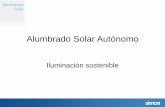 Alumbrado Solar Autónomo - Granada Energía