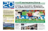 Crisis y recortes disparan la solidaridad en Andalucía