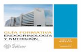 Guía Formativa Endocrinología y Nutrición