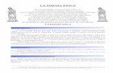 LA POESÍA ÉPICA - Dpto. de Clásicas del IES Don Juan Manuel