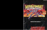Metal Combat: Falcon's Revenge - Nintendo SNES - Manual ...