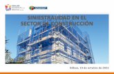 SINIESTRALIDAD EN EL SECTOR DE CONSTRUCCIÓN