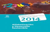 Alfabetizacion y desarrollo sostenible; 2014