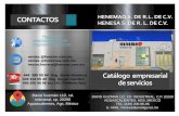 Catálogo empresarial de servicios